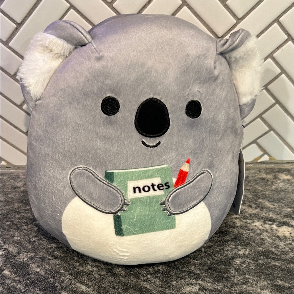 Squishmallows Gray and White Koala Stuffed Animal